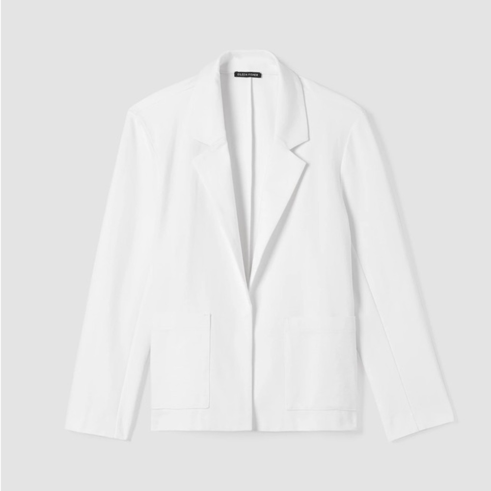 Eileen Fisher - Cotton Ponte Blazer NWOT